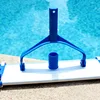 Aluminum vacuum head pool vacuum head parts swimming pool cleaning plastic brush