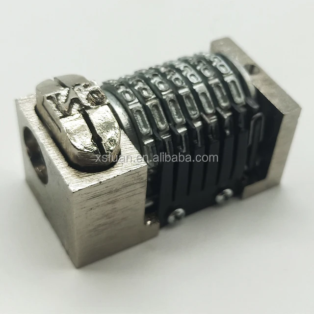 Letterpress Numbering Machine for 7 Digit Printing - Ideal for ...
