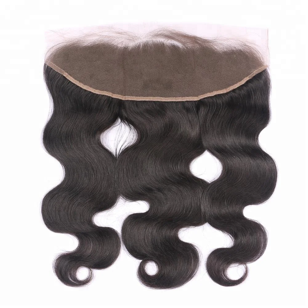 

Hair Factory Large Stock High Quality Virgin Hair Lace Frontal With Baby Hair