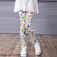 

Comfortable new design printed sports leggings kids legging pants girl printed leggings for wholesale