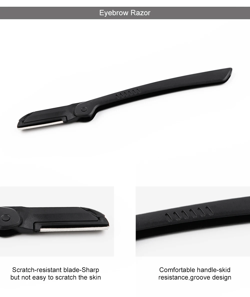 New Design Makeup Beauty Tools Black Eyebrow Knife Razor Buy Eyebrow