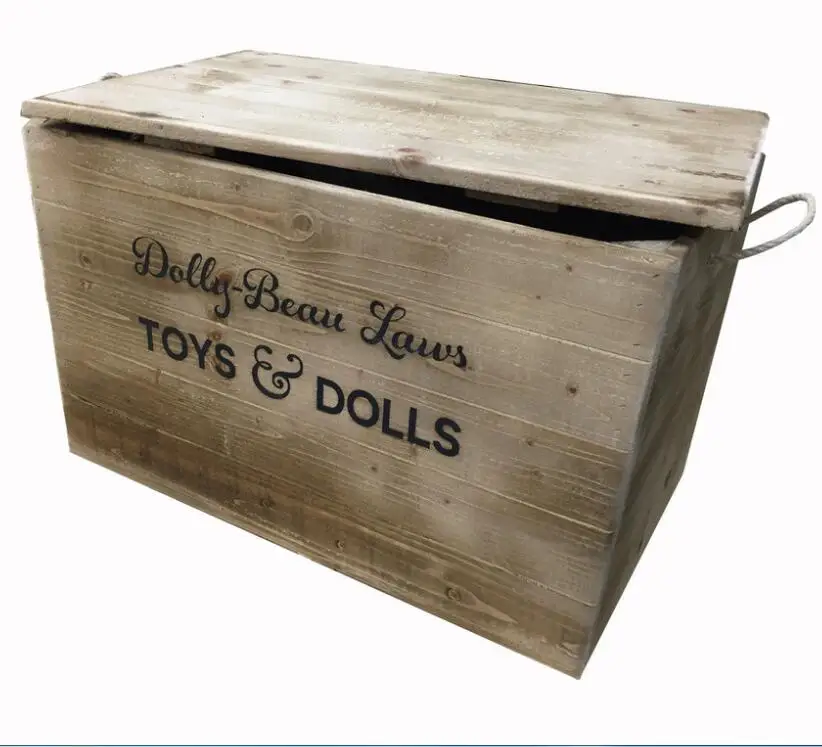 personalised crate toy box