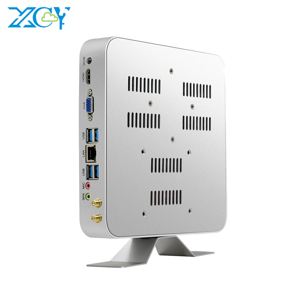 

XCY mini pc procesadores Core i7 7500U 4K HTPC mini computer i7 VGA 300M WiFi Gigabit Ethernet 6*USB