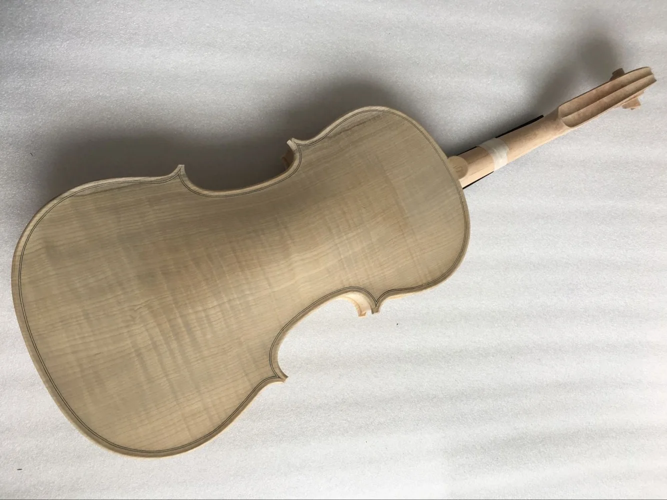 
High-End Unvarnished Violin Fitness Quality Chinese Violin 