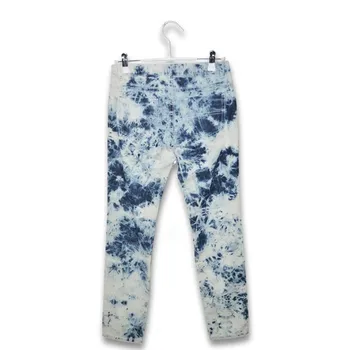 snow wash jeans