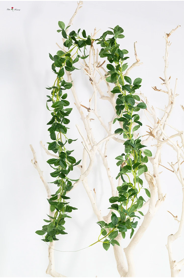 Artificial Lemon Leaves Greenery Garland For Wedding Party Decoration