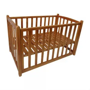 simple wood crib