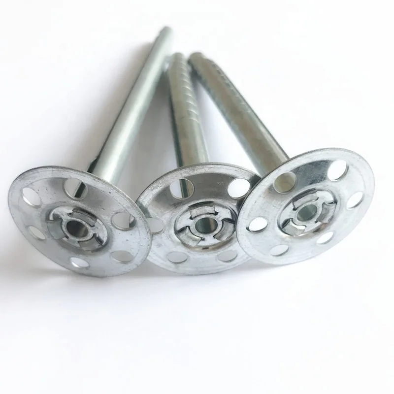 Galvanized Steel M8*110mm Insulation Anchors For Fixing Rock Wool Pin ...