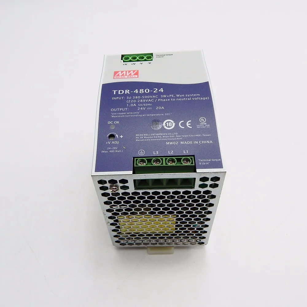 New Anounced Product Original Meanwell Tdr48024 480w 24v 24vdc Power