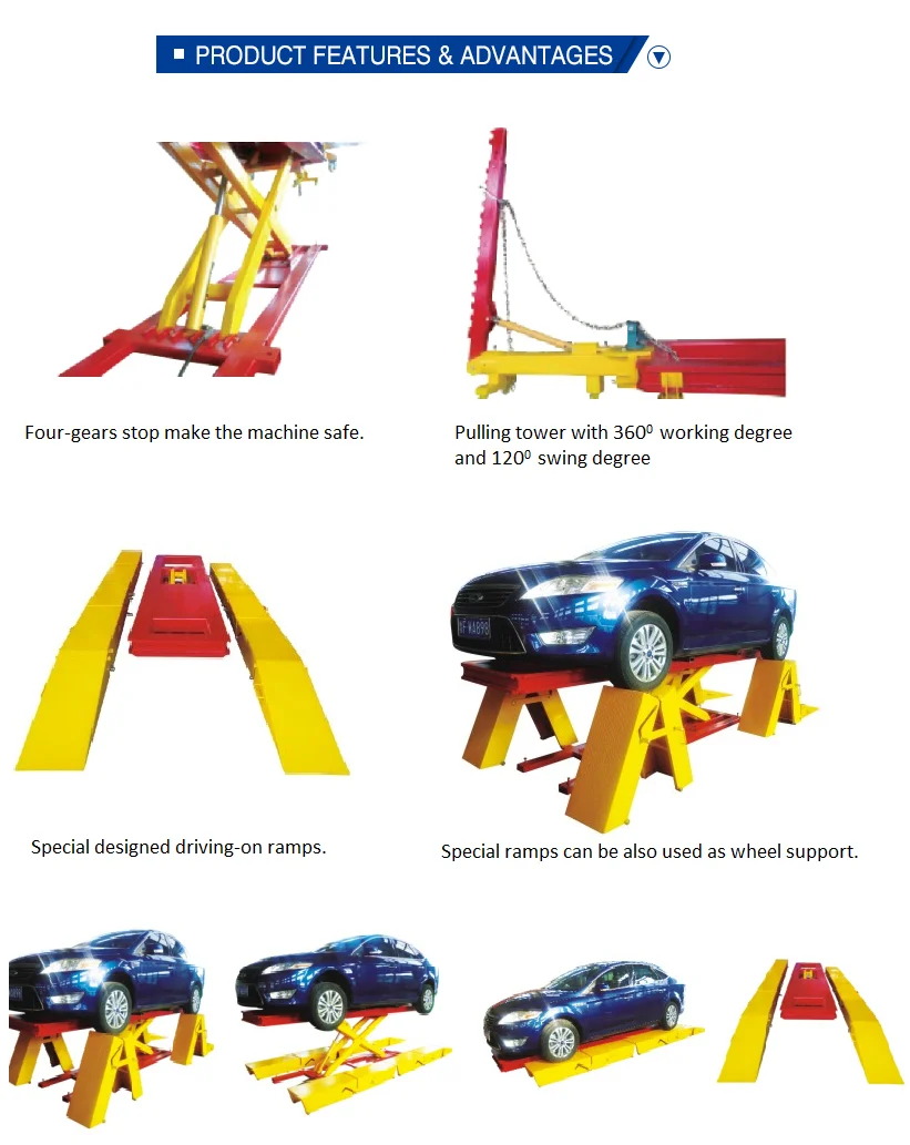 M98 Winner Used Auto Frame Machine Car Body Straightening Bench Auto