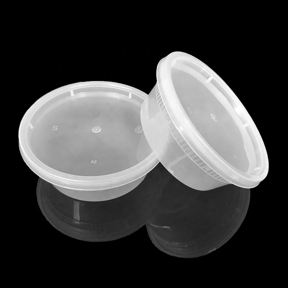 

round plastic togo container plastic containers deli 8 oz containers