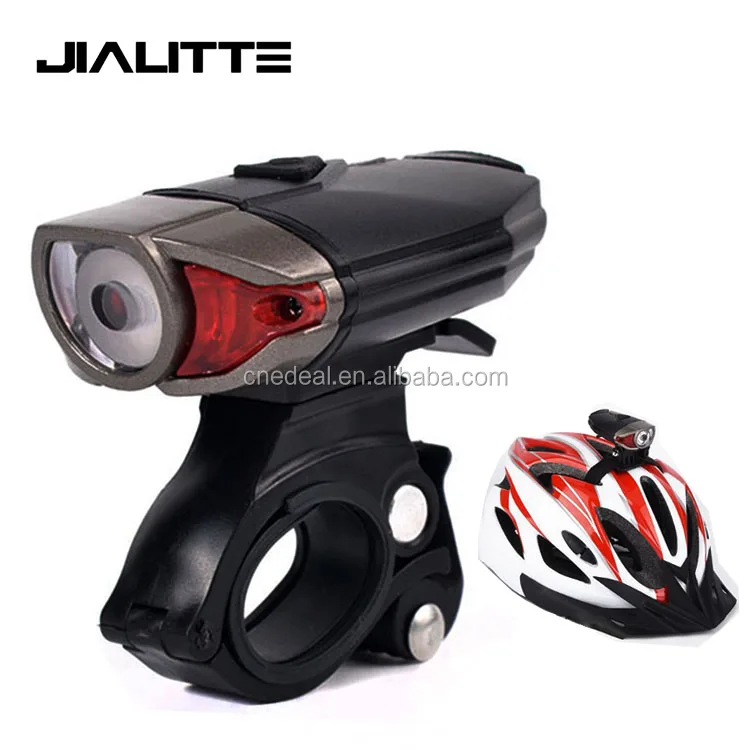 

Jialitte B030 Cycling Front Lighting Rechargeable 1200mah XPG LED 300 Lumen Bicycle Headlight 3W USB Helmet Bike Light