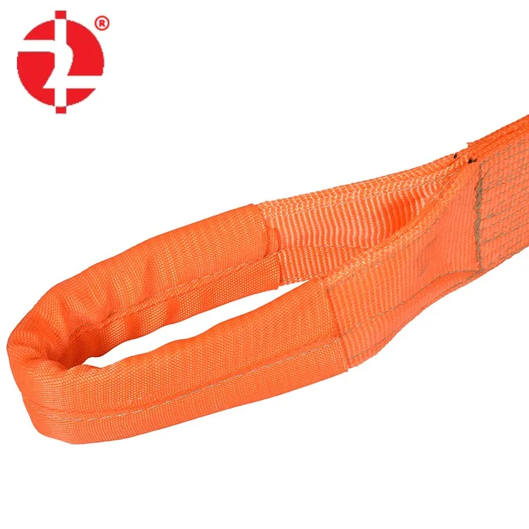 10t Polyester Webbing Sling With Two Eyes - Buy Webbing Sling,Polyester ...