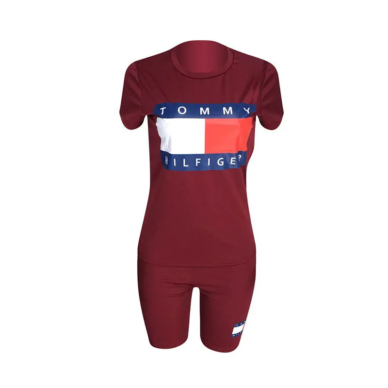 
Two Pieces Outfits Casual Sports Two-Piece Shorts Set 