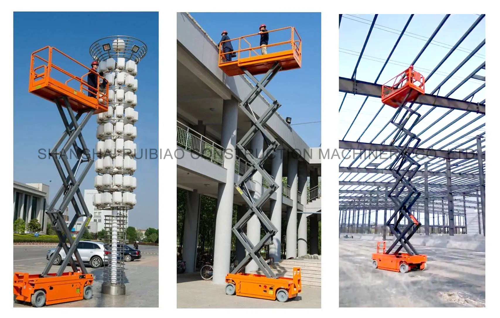 Brand new self propelled hydraulic drive electric mobile scissor lift with cheap price