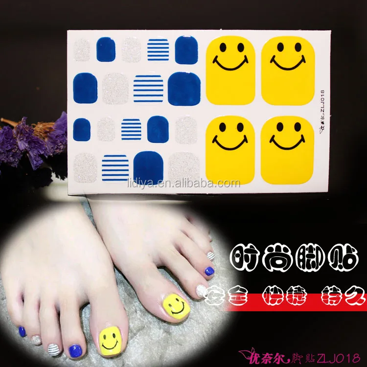 nail and toe stickers