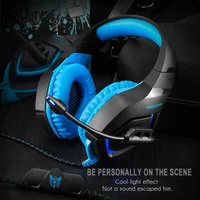 

Over-ear Game Gaming Headphone Headset Earphone Headband with Mic Stereo Bass LED Light for PC Gamer
