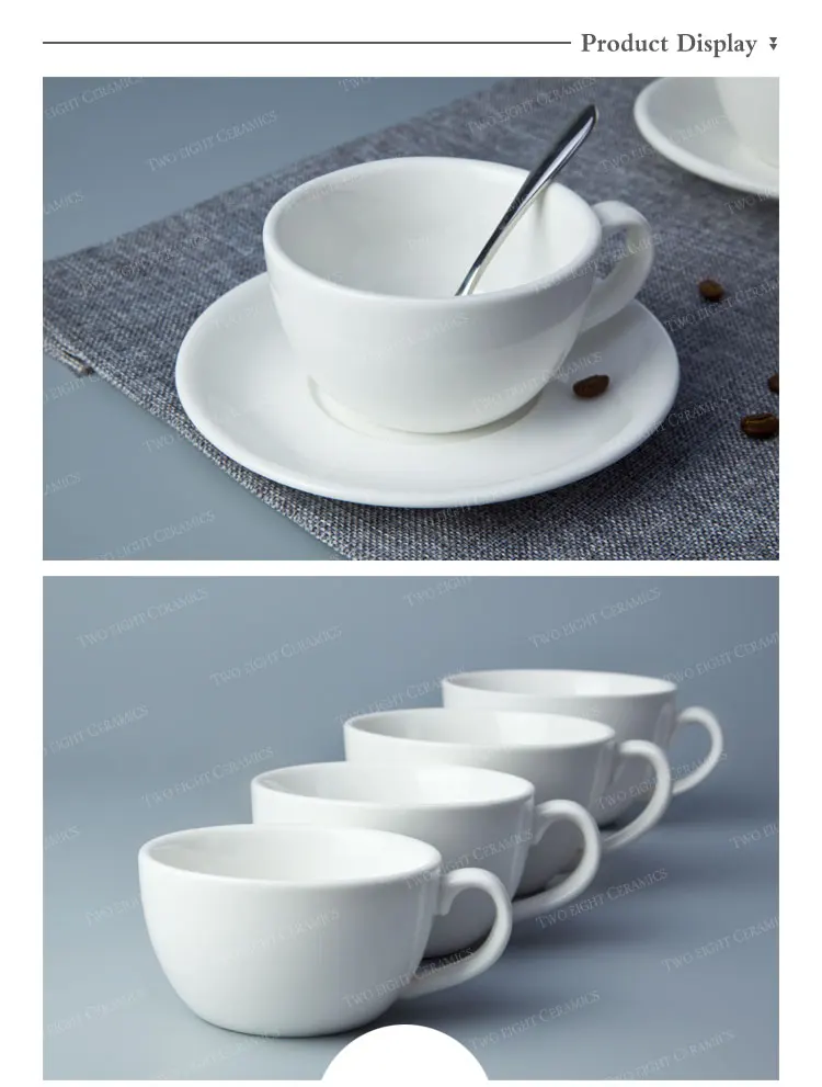 2017 porcelain dinnerware coffee cup with saucer tableware