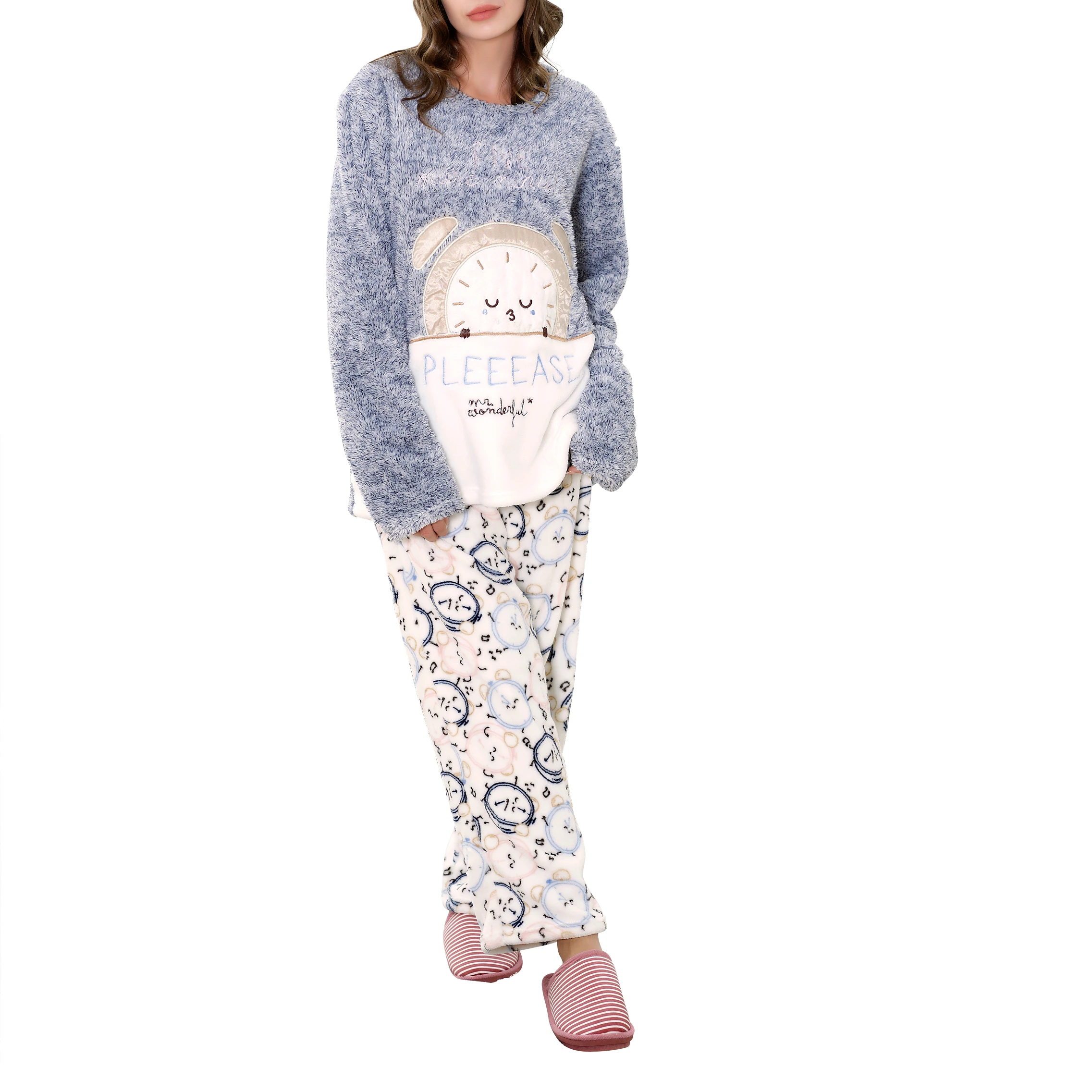 

pajamas set pijiamas for women nighties night suit winter sleepwear nighty ladies pyjamas Arabia nightwear clothing factory, Request