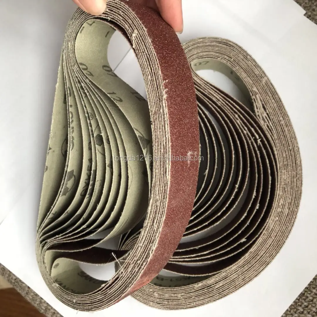 Red Sanding Tape/aluminum Oxide Sanding Belt/80 Grit Sanding Belt Buy