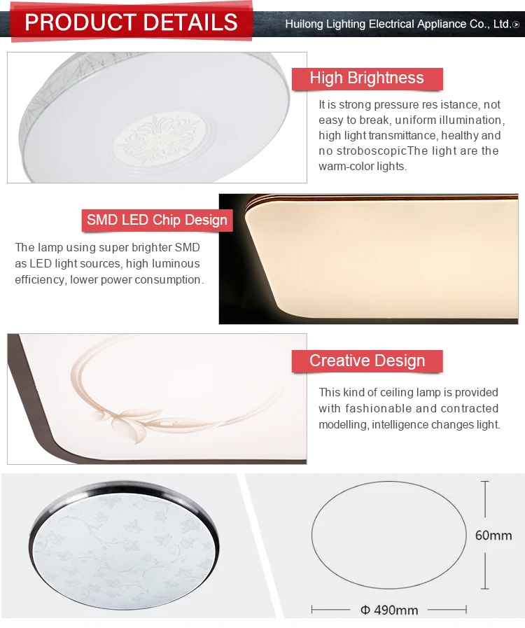 High industrial stretch dining room led decoration ceiling light