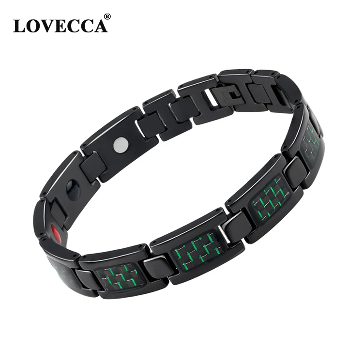 Nl503 316l Stainless Steel Fashion Design Custom 3000 Gauss Mens