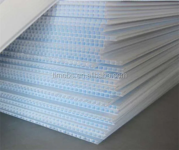 Pp Plastic Core Flute Board /flute Plastic Sheet /fluteplast Sheet