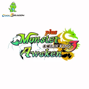 ocean king 3 monster awaken 8 Player Fishing Video Gambling Game table Machine Software
