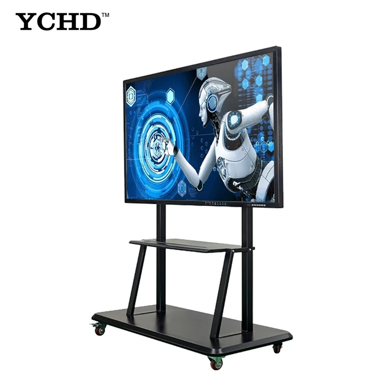 55 inch interactive flat infrared touch screen panel monitor for schools Free shipping to NewYork