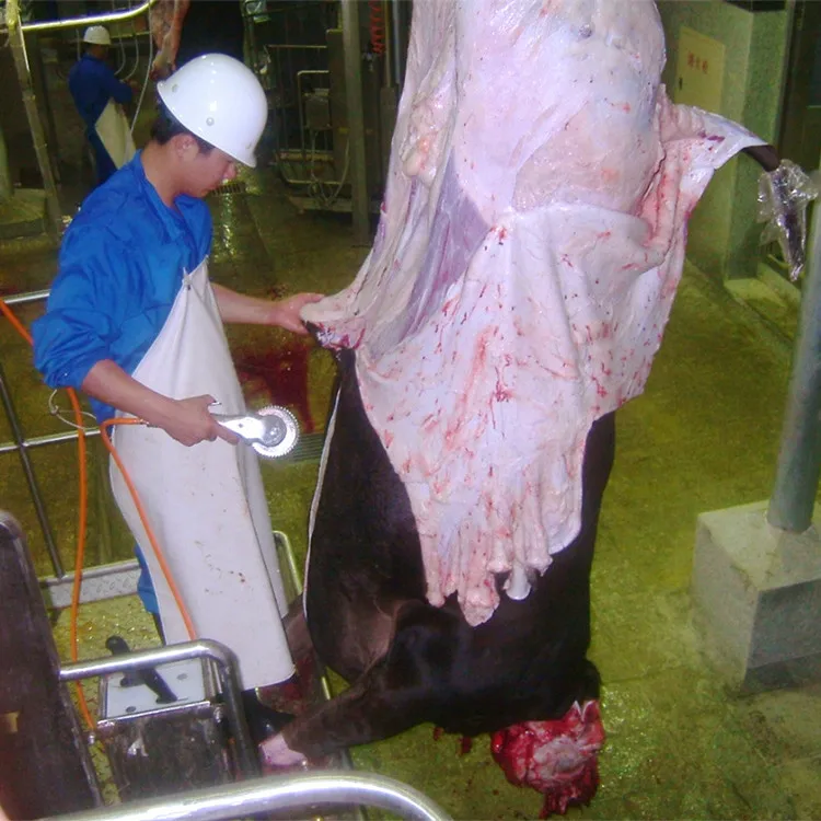 
Cowhide Pulling Hydraulic Dehider Peeling Machine 