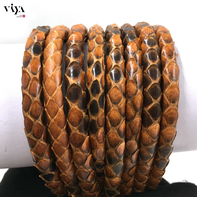 

High Quality Python Leather Cord for Jewelry Making