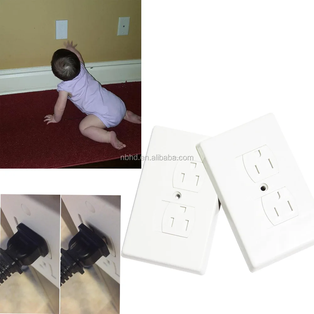 American Standard Child Safety Wall Socket Plug Safety Baby Self
