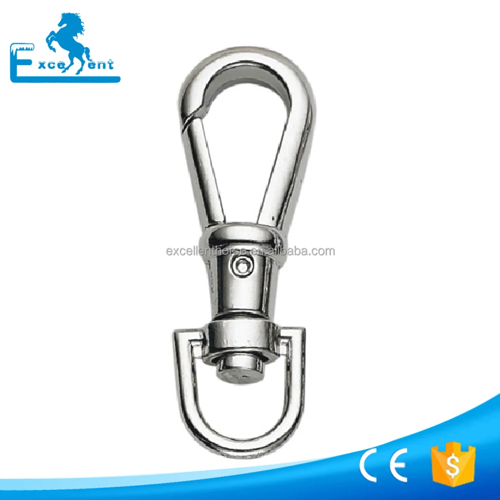 
Black matt swivel snap hook 