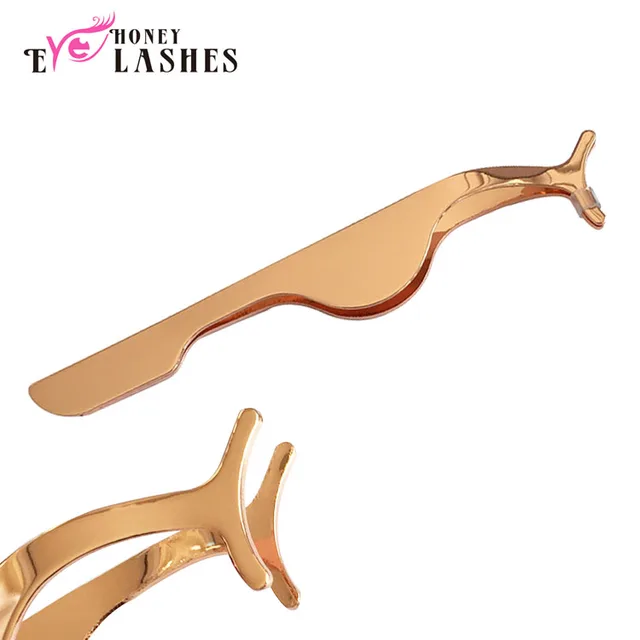 multi-functional false eyelashes extension curler tweezers lash