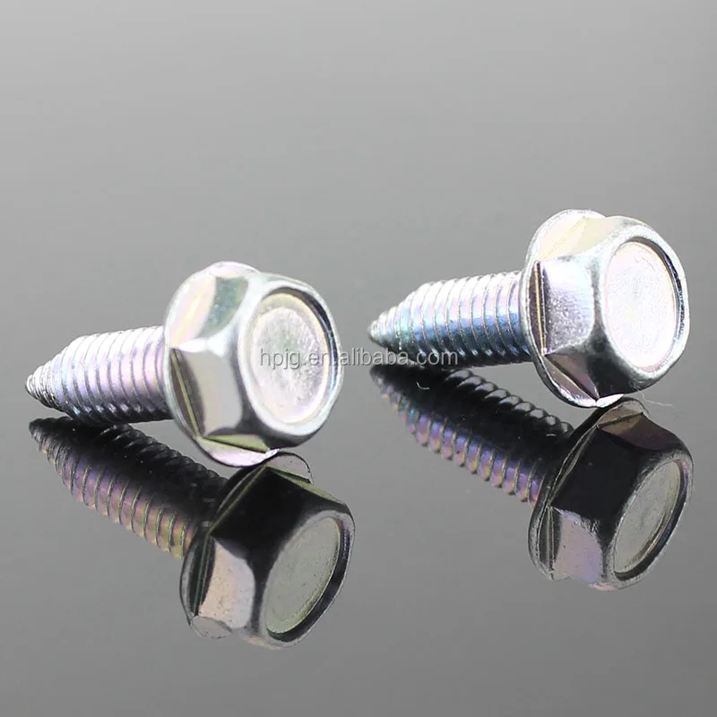 Size 5x55 Mm Hexagon Head Self Tapping Screws With Washer Buy 5x55 Mm