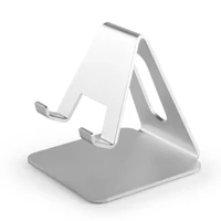 

Mini small universal metal aluminum desktop mobile phone table stand holder