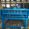Semi automatic paper hole punching making machine for 20mm thickness paper honeycomb board