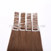 

High Quality Natural Human Hair 100% Uzbek Invisible Tape Hair Extension