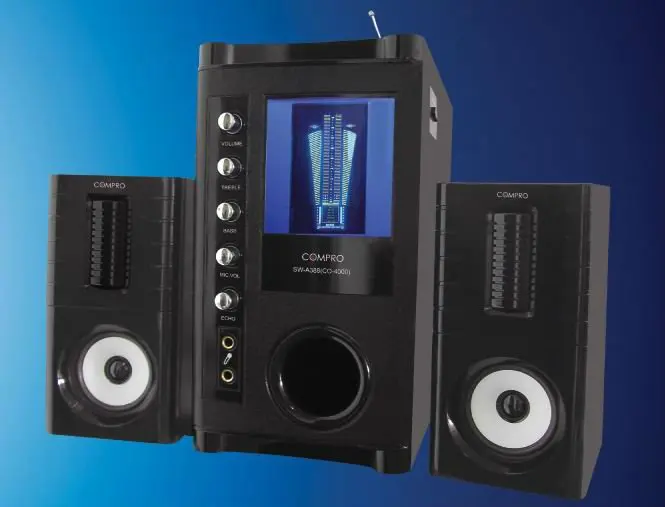 
2.1channel speaker 