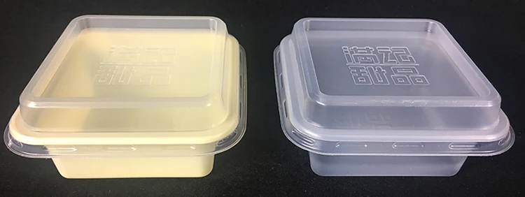 ice cream container with dome lid