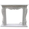 Cheap high quality white lowes fireplace surrounds