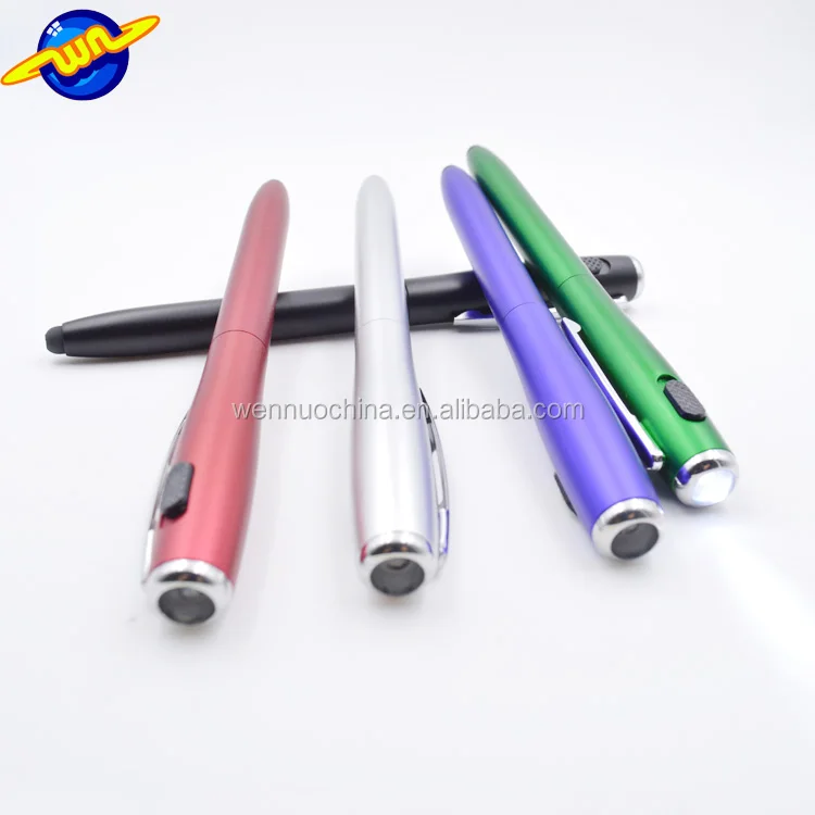 
2020 New collection promotional customized stylus pen light 