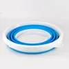 10L Collapsible Bucket Portable Folding Water Container Foldable Bucket Space Saving Bucket for Fishing, Hiking and Camping