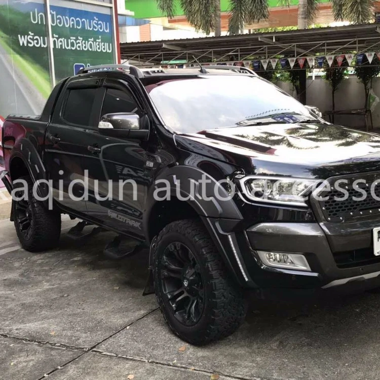 Led Matte Black Bushwacker Fender Flare For Ford Ranger Wildtrak Led Matte Black Bushwacker Fender Flare For Ford Ranger Wildtrak 2017