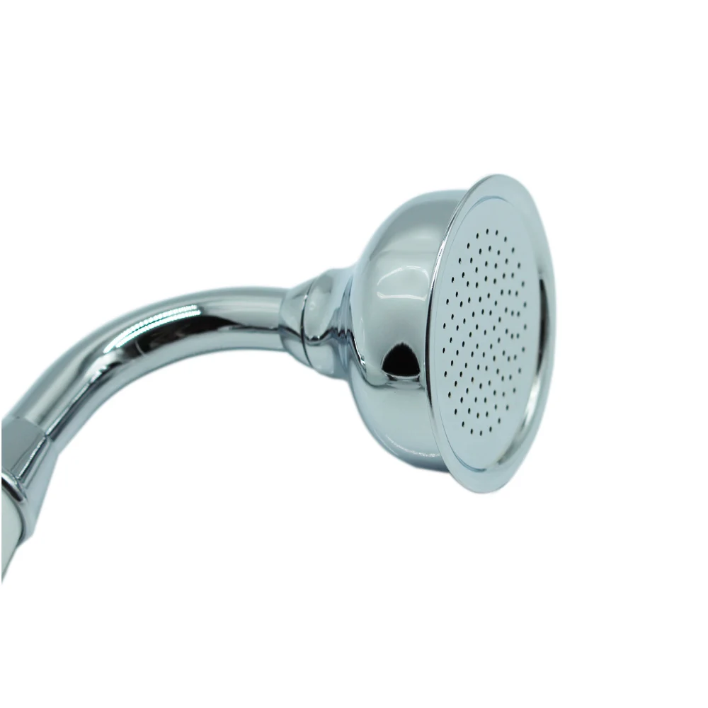 Hongdecbrass Antique Shower Head With Retractable Hand Shower Set
