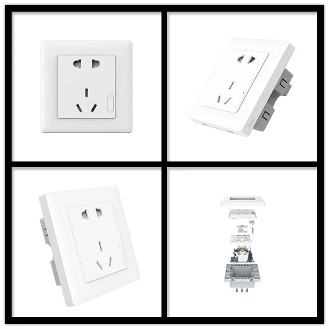Aqara smart socket zigbee version wireless technology aqara smart wall socket - ANKUX.COM