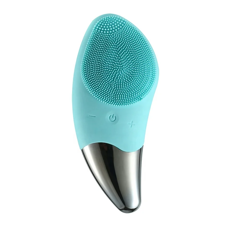 Silicone Facial Cleanser Sonic Vibrating Face Brush Facial Cleansing Equipment