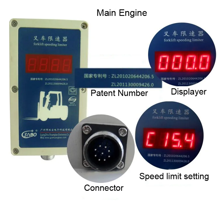 Forklift Speed Control Devices,Truck Speed Limit Alarm,Car Speed