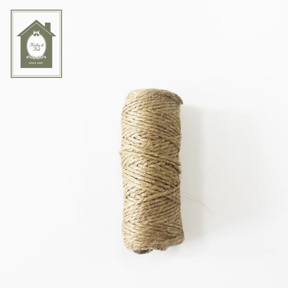 25m Diy Natural Hemp Rope,Jute Twine,Bulk Jute Rope Hemp Cord For Hang