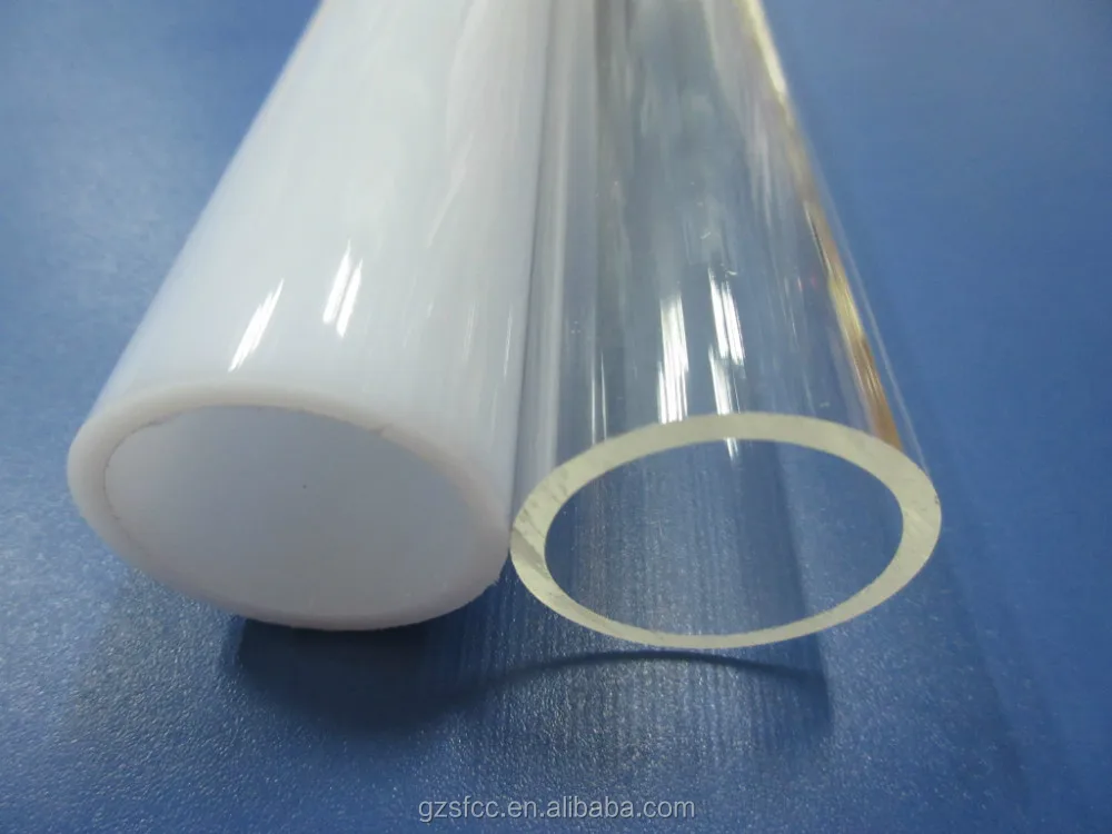 Milky/opaline/white Acrylic/plexiglass / Pc Tube/tubing/pipe - Buy ...